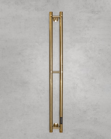 Полотенцесушитель электрический Chromix Kassel 10x120 П3 Br с сухим теном и крючками