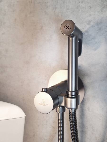 Гигиенический душ с термостатом AltroBagno BM 060404 GrMt Гигиенический душ с термостатом AltroBagno BM 060404 GrMt