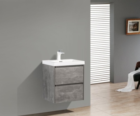 База под раковину подвесная BelBagno PIETRA MINI-500-2C-SO-BL Bianco Lucido