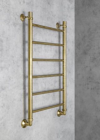 Полотенцесушитель водяной Chromix Stuttgart 50x80 П6 Br с крючками