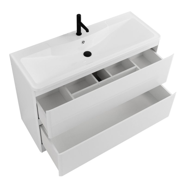 База под раковину напольная BelBagno ALBANO-1200-2C-PIA-BL