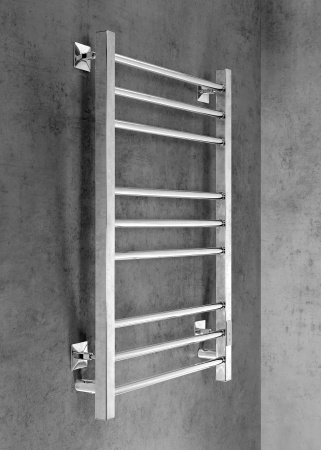 Полотенцесушитель электрический Chromix Berne 50x80 П9 Cr с сухим теном универсальное подключение