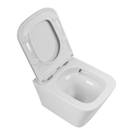 Чаша подвесного безободкового унитаза Belbagno со смывом TORNADO BelBagno ARDENTE-R BB520CH-TOR Чаша подвесного безободкового унитаза Belbagno со смывом TORNADO BelBagno ARDENTE-R BB520CH-TOR