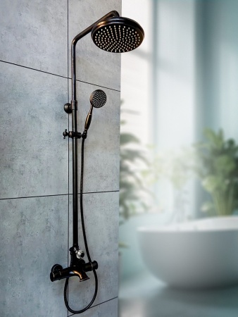 Душевая система с термостатом AltroBagno Beatrice 030407 BrNe