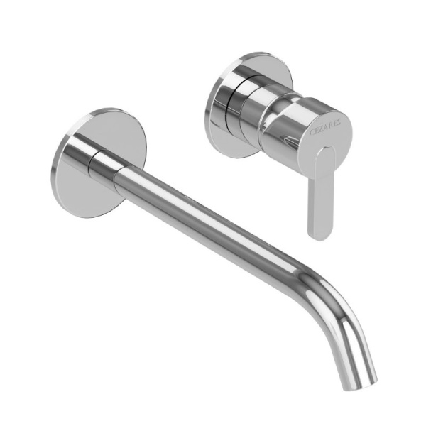 Смеситель для раковины встраиваемый CEZARES LEAF-BLI2-L-PS