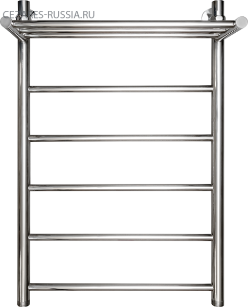 Полотенцесушитель водяной Chromix Nim 50x80 П6 Cr с верхней полкой Полотенцесушитель водяной Chromix Nim 50x80 П6 Cr с верхней полкой
