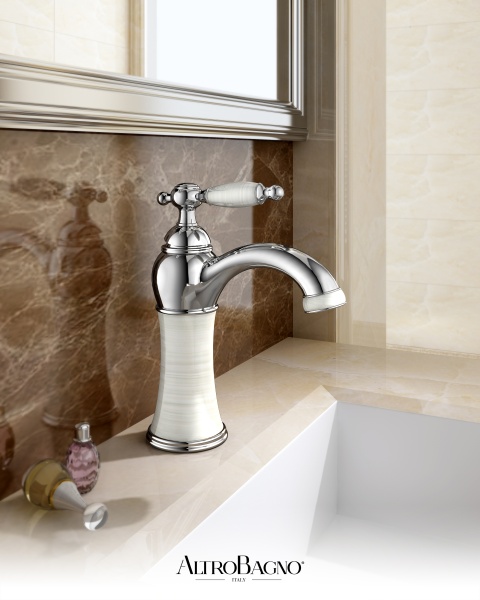 Смеситель для раковины AltroBagno Opera 0117 CrGi