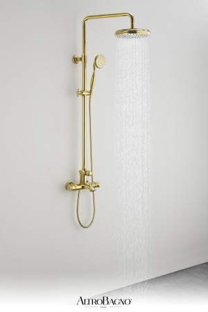 Душевая система с термостатом AltroBagno Beatrice 030408 Or