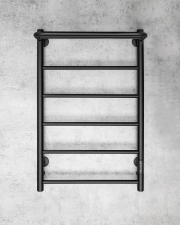 Полотенцесушитель электрический Chromix Bazel 50x80 П5 MB с полкой