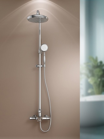 Душевая система с термостатом AltroBagno Beatrice 030406 Cr