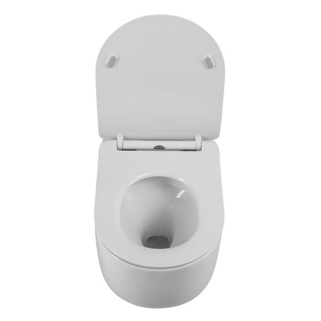 Чаша подвесного безободкового унитаза Belbagno со смывом TORNADO BelBagno SOFT-TOR BB084CH-TOR Чаша подвесного безободкового унитаза Belbagno со смывом TORNADO BelBagno SOFT-TOR BB084CH-TOR