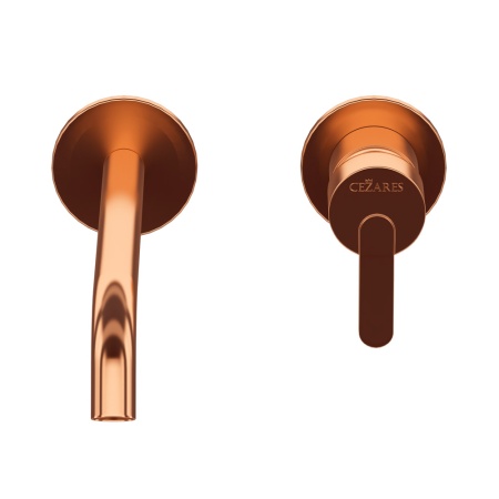 Смеситель для раковины встраиваемый CEZARES LEAF-BLI2-SS