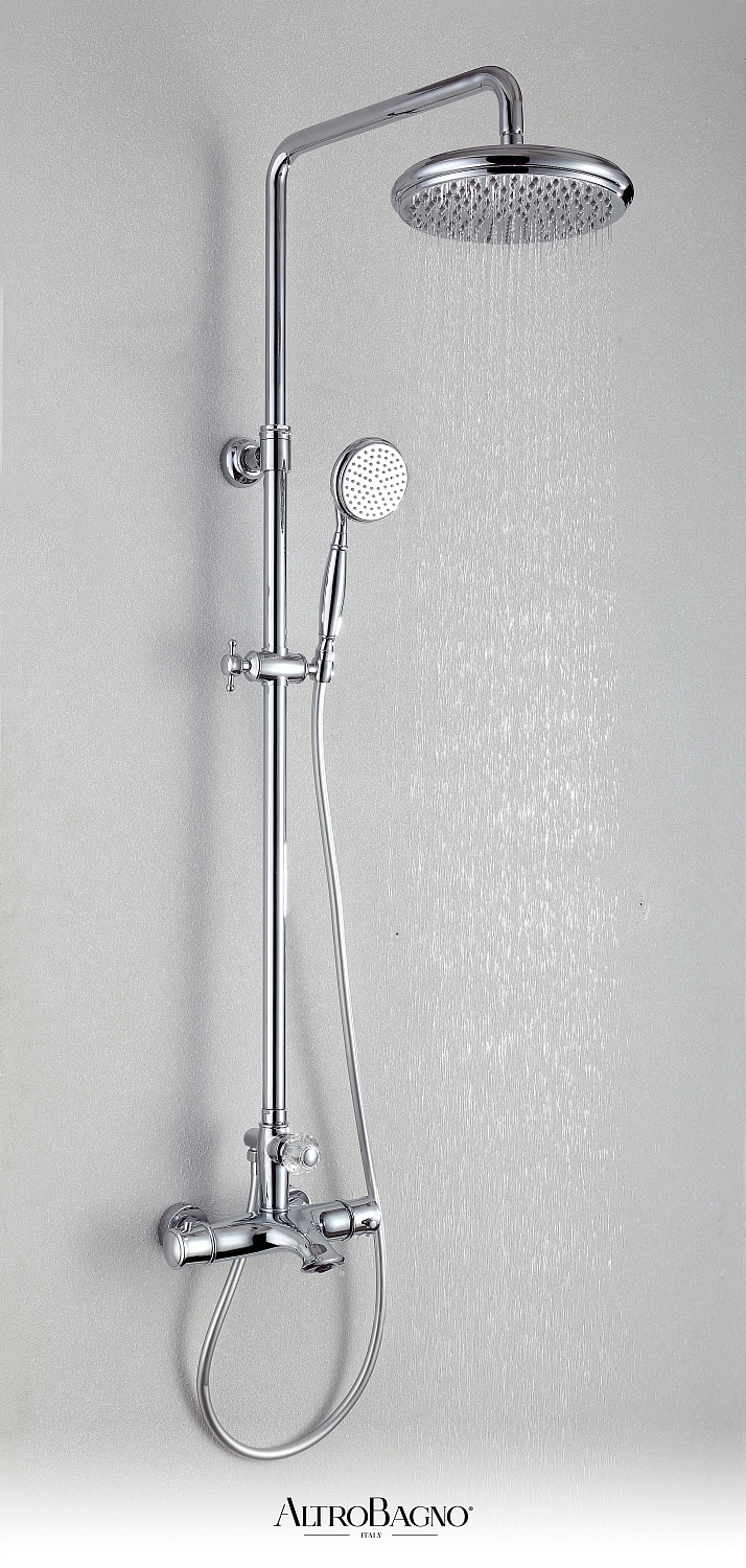 Душевая система с термостатом AltroBagno Beatrice 030406 Cr