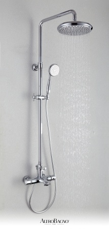 Душевая система с термостатом AltroBagno Beatrice 030406 Cr