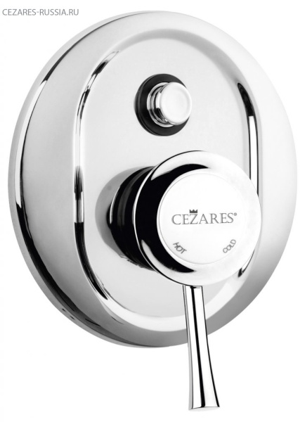 Встраиваемый двухпозиционный смеситель для душа Cezares GIUBILEO-VDIM-02 Встраиваемый двухпозиционный смеситель для душа Cezares GIUBILEO-VDIM-02