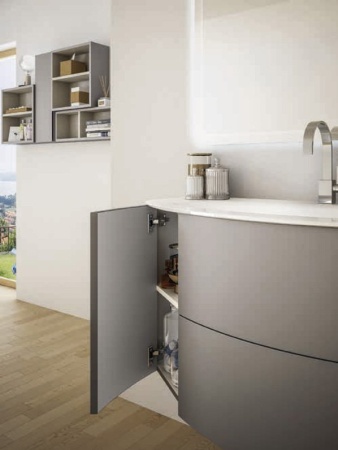 Зеркало со встроенной LED подсветкой и сенсорным выключателем Touch System, реверсивное Cezares 4031