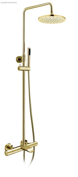 Душевая система с термостатом AltroBagno Costanza 030419 Or Душевая система с термостатом AltroBagno Costanza 030419 Or