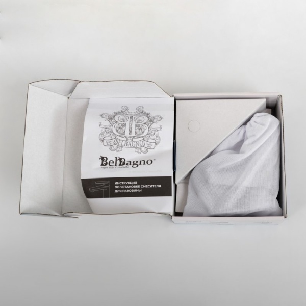 Смеситель для биде без донного клапана BelBagno DUE-BD-CRM-W0