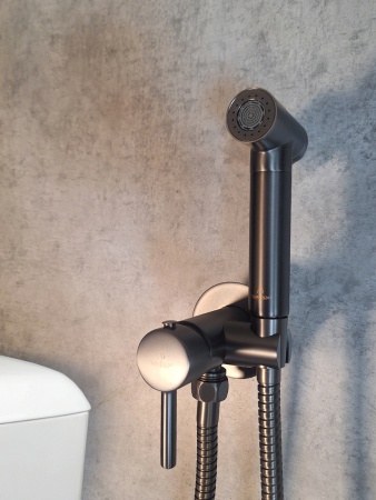 Встраиваемый гигиенический душ AltroBagno BM 060118 GrMt Встраиваемый гигиенический душ AltroBagno BM 060118 GrMt