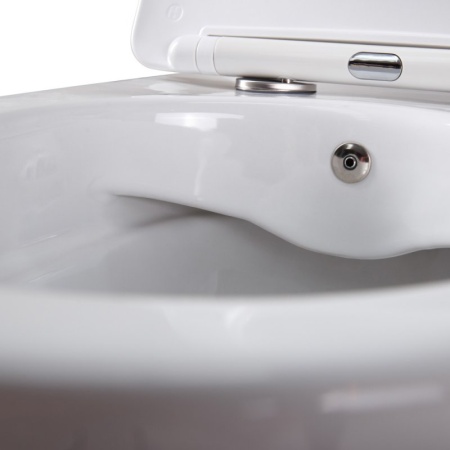 Чаша подвесного унитаза безободкового CEZARES COMFORT CZR-191-TH/BS Чаша подвесного унитаза безободкового CEZARES COMFORT CZR-191-TH/BS