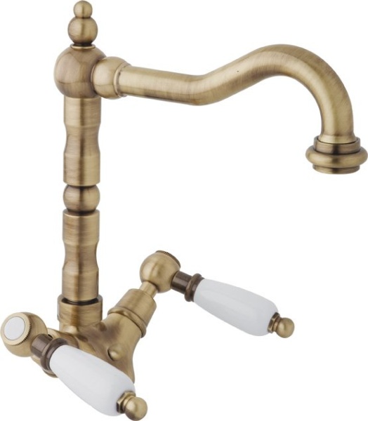 Смеситель для раковины с донным клапаном Cezares FIRST-LS2-02-M