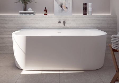 Акриловая ванна CEZARES METAURO-INT-Wall-180-80-60-G-W-MATT