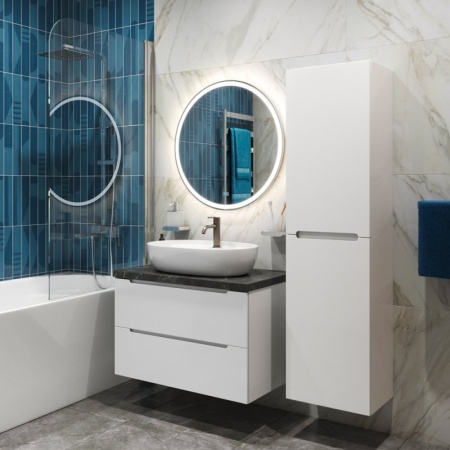 Столешница из керамогранита BelBagno KEP-100-BO-W0 Bianco Opaco