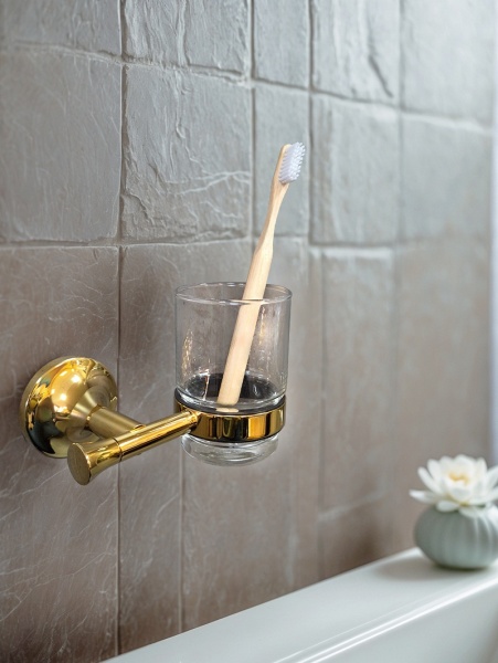 Стакан подвесной AltroBagno Corposo 080205 Or