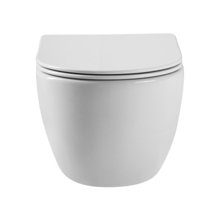 Чаша подвесного унитаза безободкового CEZARES COMFORT CZR-191-TH/BS Чаша подвесного унитаза безободкового CEZARES COMFORT CZR-191-TH/BS