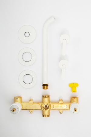 Смеситель для раковины встраиваемый CEZARES LEAF-BLI3L-BIO