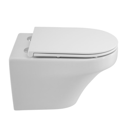 Чаша унитаза подвесного безободкового CZR-2462-TH-TOR Чаша унитаза подвесного безободкового CZR-2462-TH-TOR