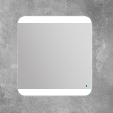 Зеркало со встроенной LED подсветкой и сенсорным выключателем Touch System, реверсивное, 136х70 Ceza