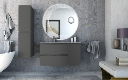 Шкафчик подвесной с одной распашной створкой, правый, 34x40x55 Cezares 54848