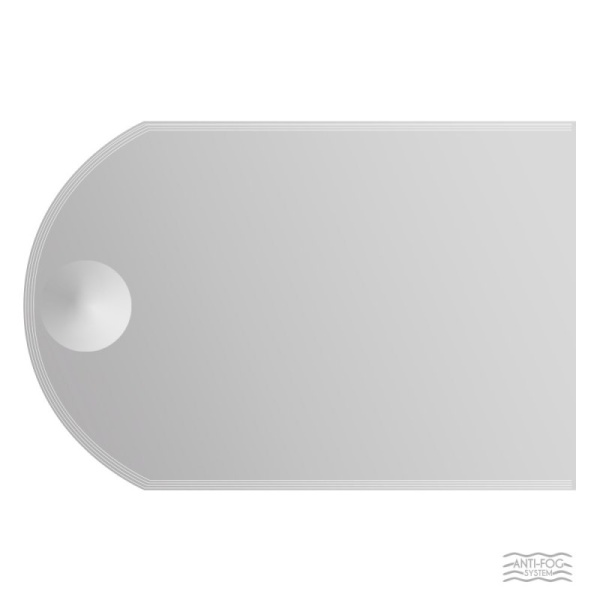 Зеркало бронзированное со встроенной подсветкой LED RGB Cezares 45031