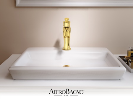 Смеситель для раковины AltroBagno Beatrice 0114 Or
