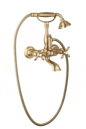 Смеситель для ванны с ручным душем Cezares NOSTALGIA-VD-03/24-Bi