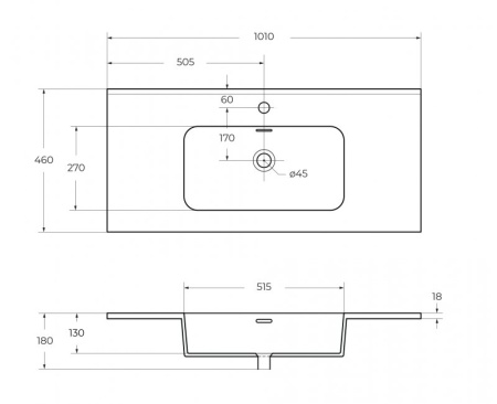 Зеркало со встроенной LED подсветкой, системой Антизапотевания, реверсивное Cezares 45048