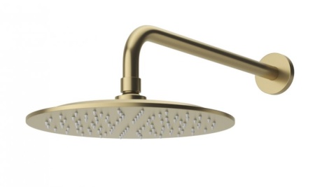 Душевая система с термостатическим смесителем и дивиатором для верхнего и ручного душа, верхний душ 