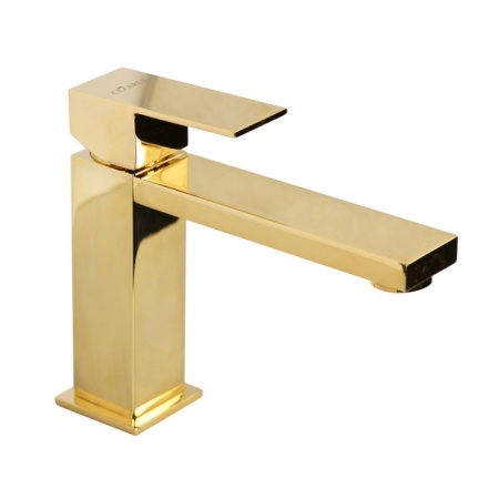 Смеситель для раковины однорычажный без донного клапана Cezares UNIKA-LSM1-02-W0