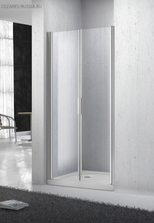 Душевая дверь в нишу BELBAGNO SELA-B-2 SELA-B-2-115-P-Cr