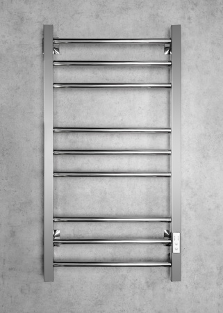 Полотенцесушитель электрический Chromix Berne 40x80 П9 Cr с сухим теном универсальное подключение