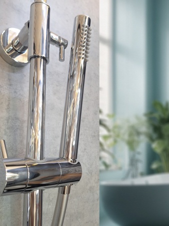 Душевая система с термостатом AltroBagno Intento 030420 Cr