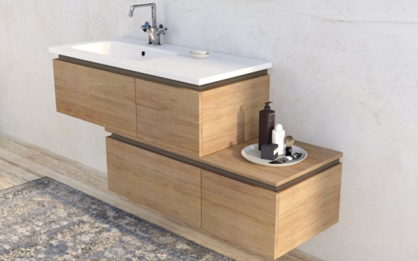 Подвесной шкафчик с двумя выдвижными ящиками, 100х45х32 Cezares 55077 Подвесной шкафчик с двумя выдвижными ящиками, 100х45х32 Cezares 55077