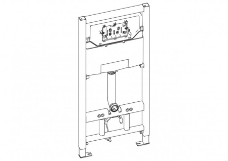 Кнопка смыва BelBagno SFERA BB016-SR-CHROME.M, цвет-хром матовый