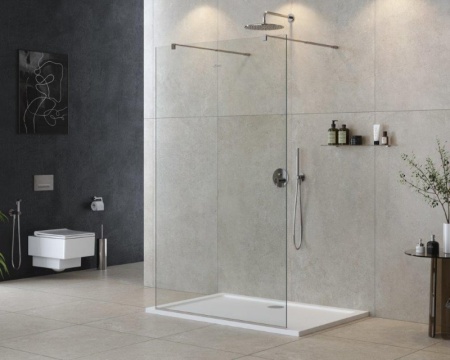 Душевая перегородка CEZARES LIBERTA-L-2-110-BR-NERO