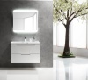 Раковина из искусственного камня BelBagno BB900/450-LV-ART-AST-NERO
