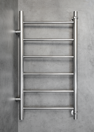 Полотенцесушитель водяной Chromix Glarus 40x80 П6 Cr с боковым подключением на 500