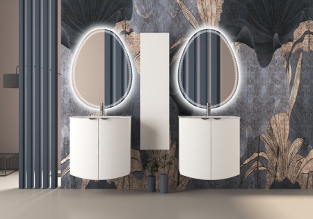 База под раковину с двумя распашными дверцами 69x51x70 Cezares 55170