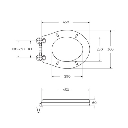Чаша напольного безободкового унитаза BelBagno BOHEME BB115CPR Чаша напольного безободкового унитаза BelBagno BOHEME BB115CPR