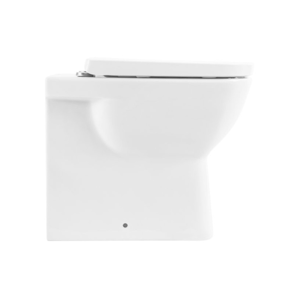 Унитаз приставной, P-trap BelBagno BB128CB Унитаз приставной, P-trap BelBagno BB128CB